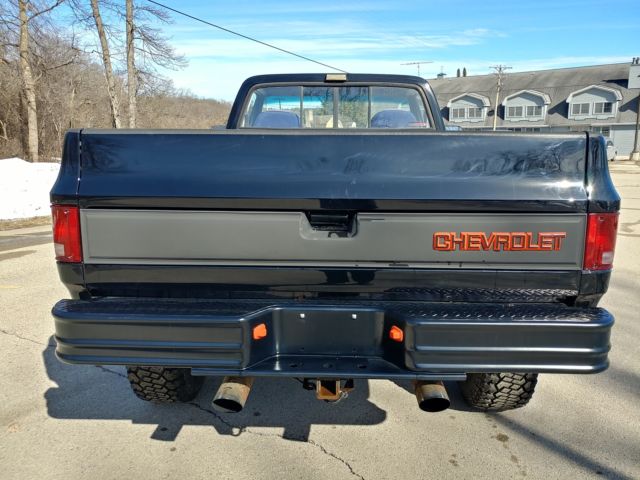 1986 Black Chevrolet C/K Pickup 2500