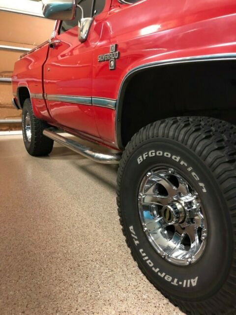 1986 Red Chevrolet C/K Pickup 1500 Standard Cab Pickup