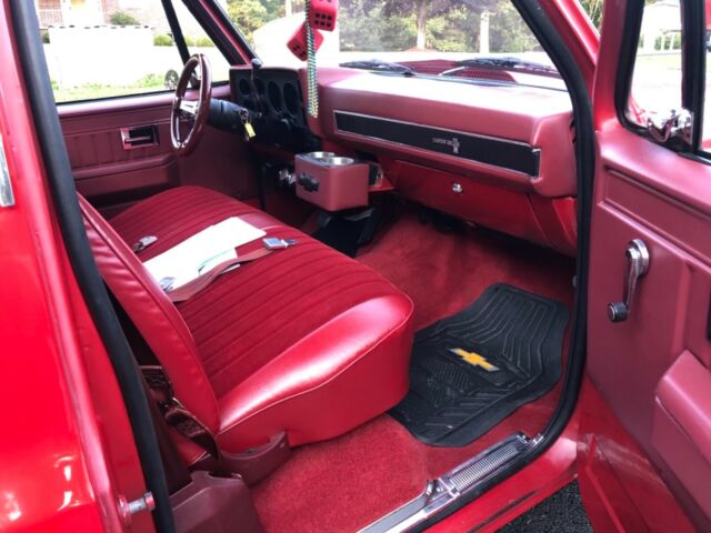 1986 Red Chevrolet C-10 Standard Cab Pickup
