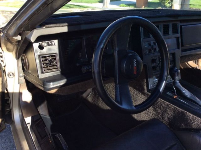 1986 Gold Chevrolet Corvette Fast Back