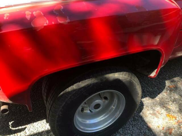 1986 Red Chevrolet Silverado 3500 dually
