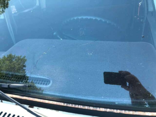 1986 Red Chevrolet Silverado 3500 dually