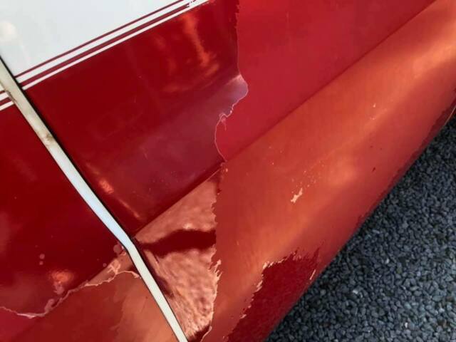 1986 Red Chevrolet Silverado 3500 dually