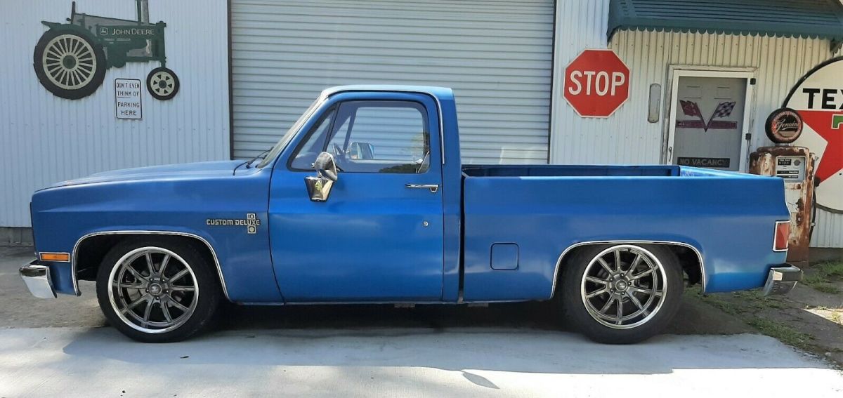 1986 Blue Chevrolet C-10