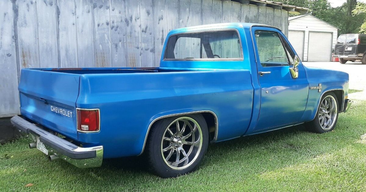 1986 Blue Chevrolet C-10