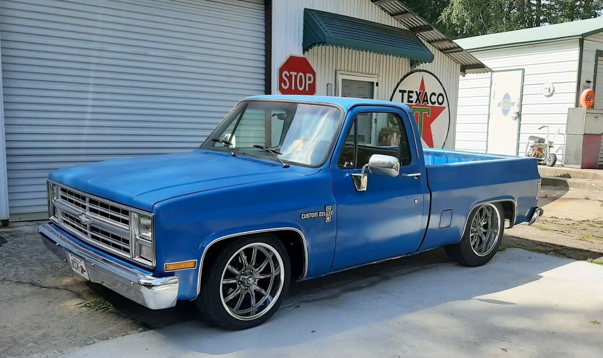 1986 Blue Chevrolet C-10