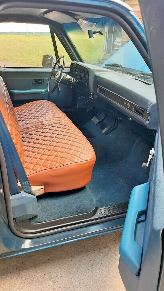 1986 Blue Chevrolet C-10