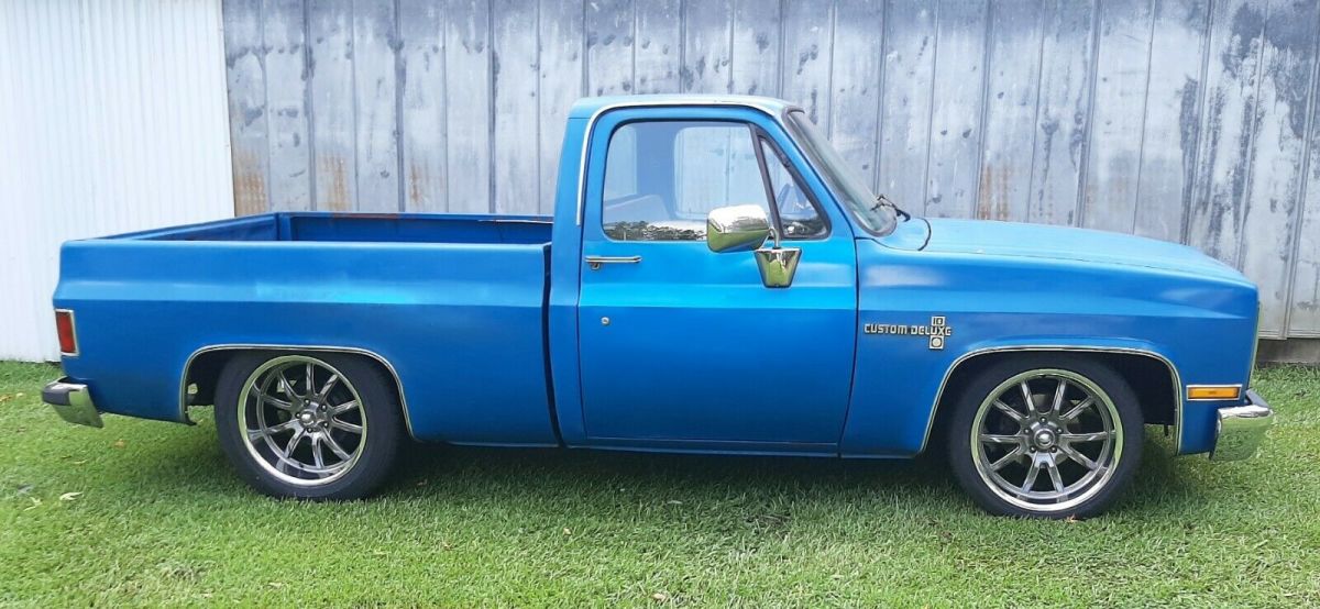 1986 Blue Chevrolet C-10
