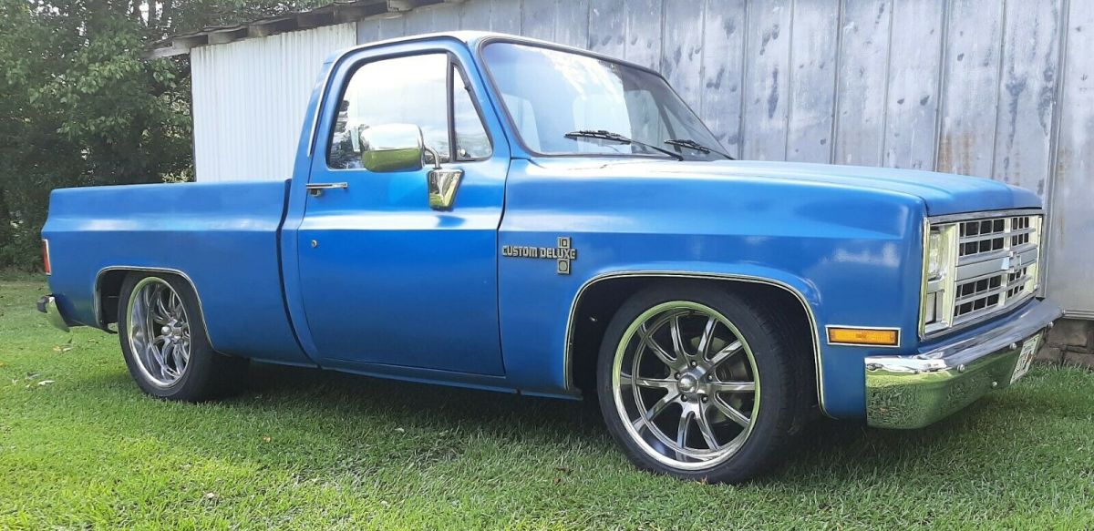 1986 Blue Chevrolet C-10