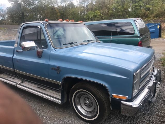 1986 Blue Chevrolet C/K Pickup 1500 Standard Cab Pickup