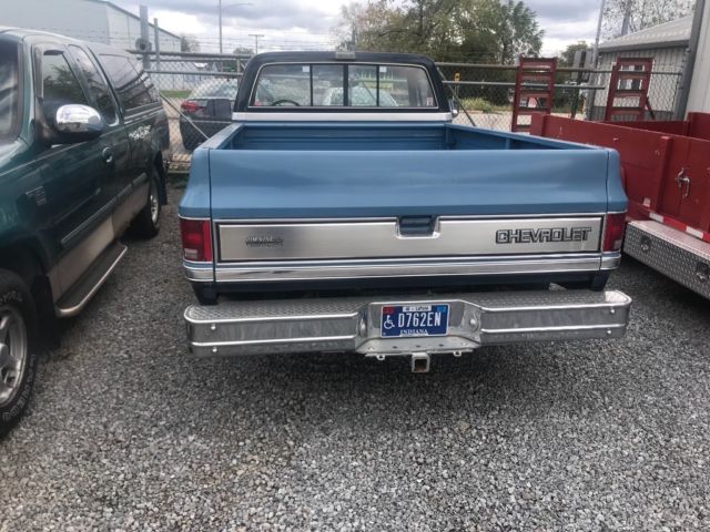 1986 Blue Chevrolet C/K Pickup 1500 Standard Cab Pickup