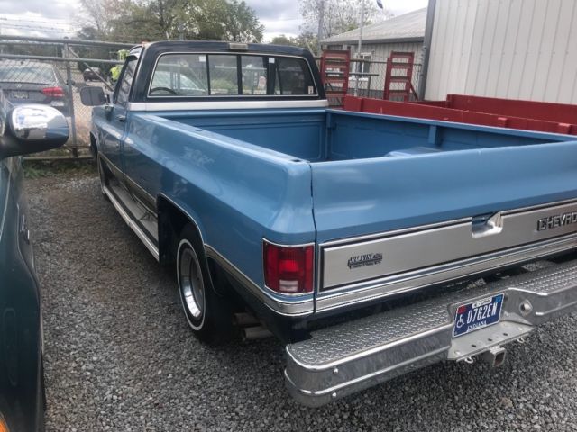 1986 Blue Chevrolet C/K Pickup 1500 Standard Cab Pickup