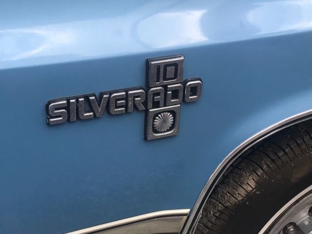 1986 Blue Chevrolet C/K Pickup 1500 Standard Cab Pickup