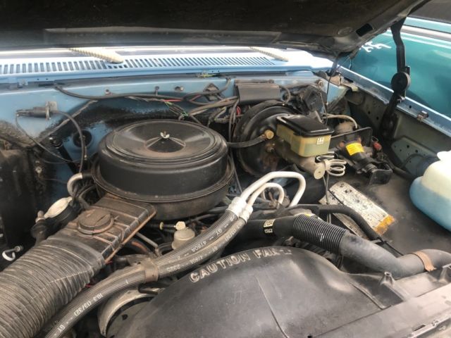 1986 Blue Chevrolet C/K Pickup 1500 Standard Cab Pickup