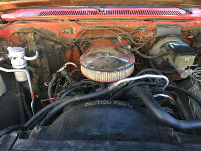 1986 Red Chevrolet C-10 Standard Cab Pickup