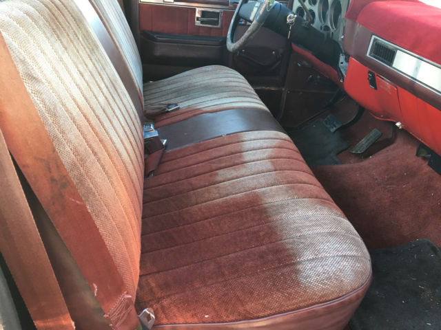1986 Red Chevrolet C-10 Standard Cab Pickup