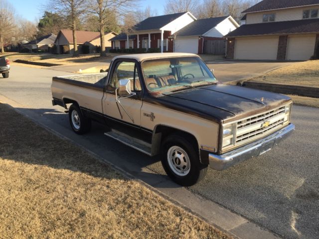 1986 Brown Chevrolet C-10 Standard Cab Pickup