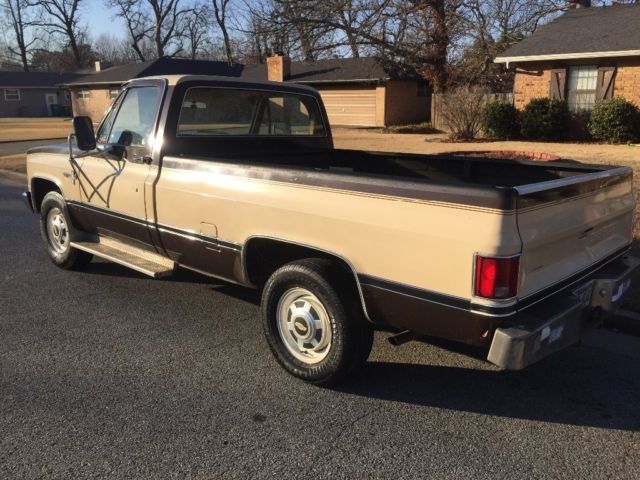 1986 Brown Chevrolet C-10 Standard Cab Pickup
