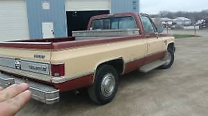 1986 Brown / Tan Chevrolet C/K Pickup 2500 Standard Cab Pickup