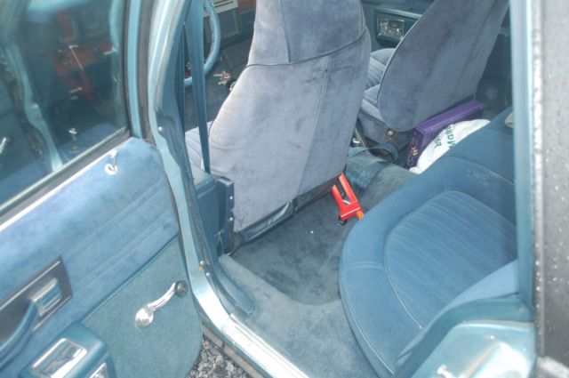 1986 Black Chevrolet Capriceold Sedan