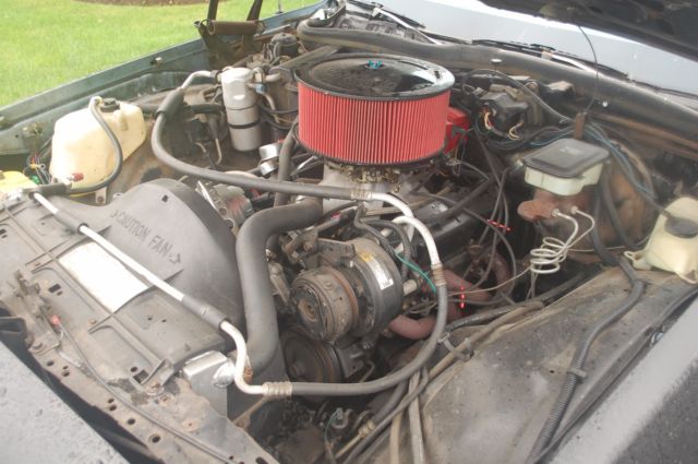 1986 Black Chevrolet Capriceold Sedan