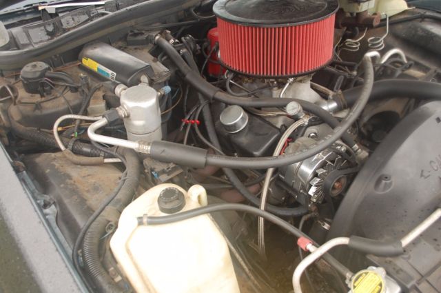 1986 Black Chevrolet Capriceold Sedan