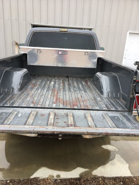 1986 Black/ Silver Chevrolet C/K Pickup 1500 Standard Cab Pickup