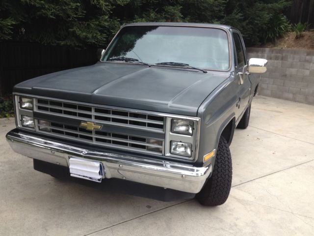 1986 Gray Chevrolet C/K Pickup 1500 Standard Cab Pickup