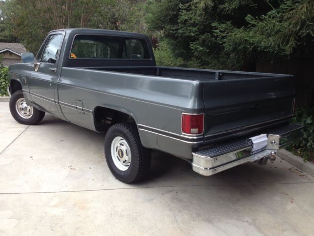 1986 Gray Chevrolet C/K Pickup 1500 Standard Cab Pickup