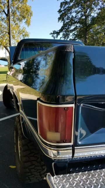 1986 Chevy Blue Chevrolet C/K Pickup 2500 Standard Cab Longbed