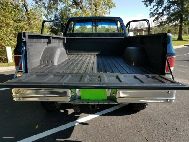 1986 Chevy Blue Chevrolet C/K Pickup 2500 Standard Cab Longbed