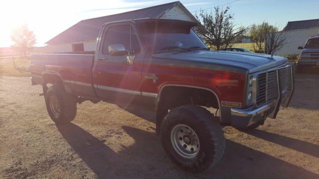 1986 Red Chevrolet C/K Pickup 1500 Standard Cab Pickup