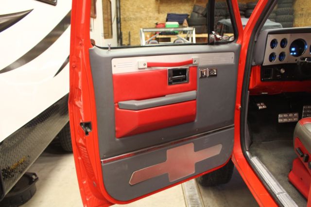 1986 Red Chevrolet Blazer 2 Door