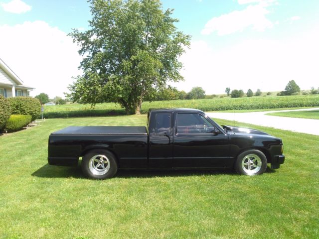 1986 Black Chevrolet S-10