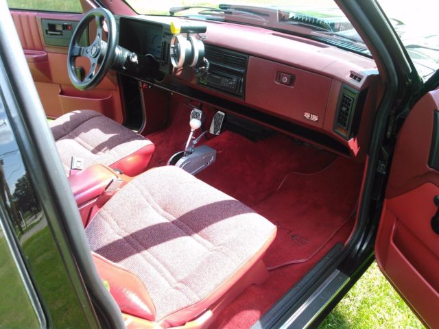 1986 Black Chevrolet S-10