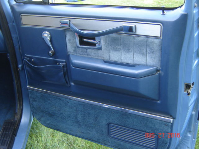 1986 TRI TONE BLUE Chevrolet Other Pickups REGULAR CAB,,LONG BOX