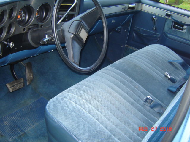 1986 TRI TONE BLUE Chevrolet Other Pickups REGULAR CAB,,LONG BOX