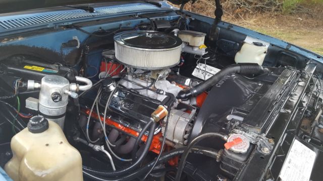 1986 Blue Chevrolet C-10 Standard Cab Pickup
