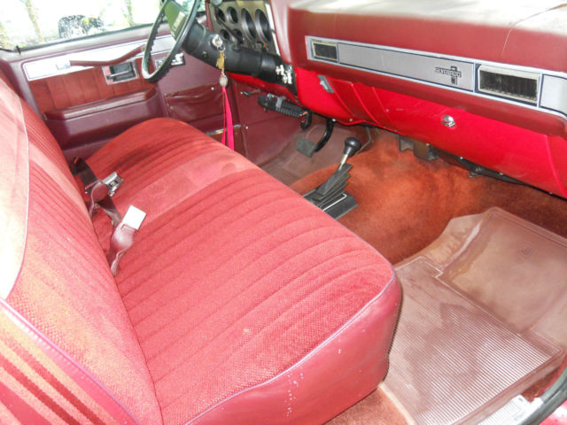 1986 Red Chevrolet C/K Pickup 1500 Standard Cab Pickup