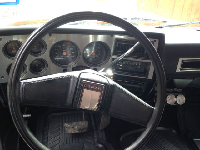 1986 Black/Silver Chevrolet Silverado 1500