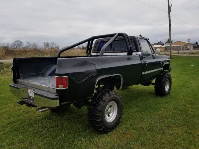 1986 Black Chevrolet Other Pickups Standard Cab Pickup