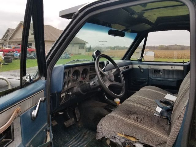 1986 Black Chevrolet Other Pickups Standard Cab Pickup