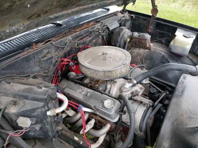 1986 Black Chevrolet Other Pickups Standard Cab Pickup