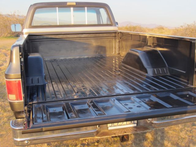 1986 dark gray Chevrolet C/K Pickup 1500 Standard Cab Pickup