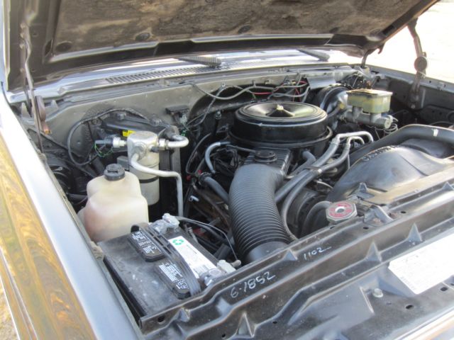 1986 dark gray Chevrolet C/K Pickup 1500 Standard Cab Pickup