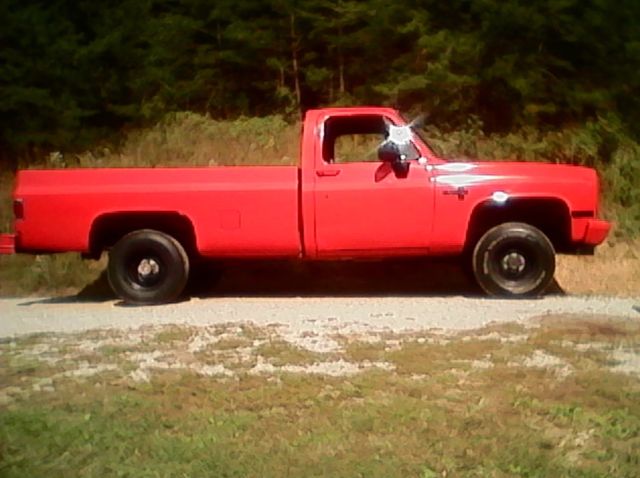 1986 Red Chevrolet C-10 Standard Cab Pickup