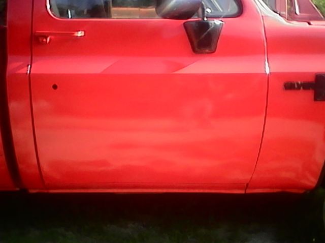 1986 Red Chevrolet C-10 Standard Cab Pickup