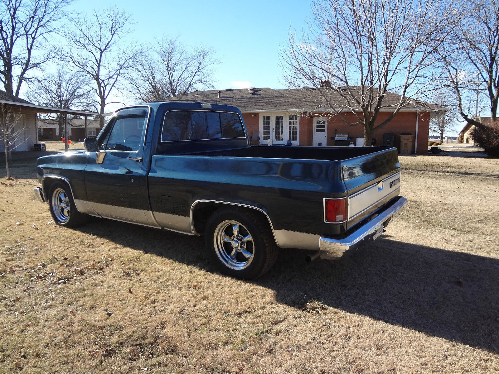 1986 Blue Chevrolet C-10 Standard Cab Pickup