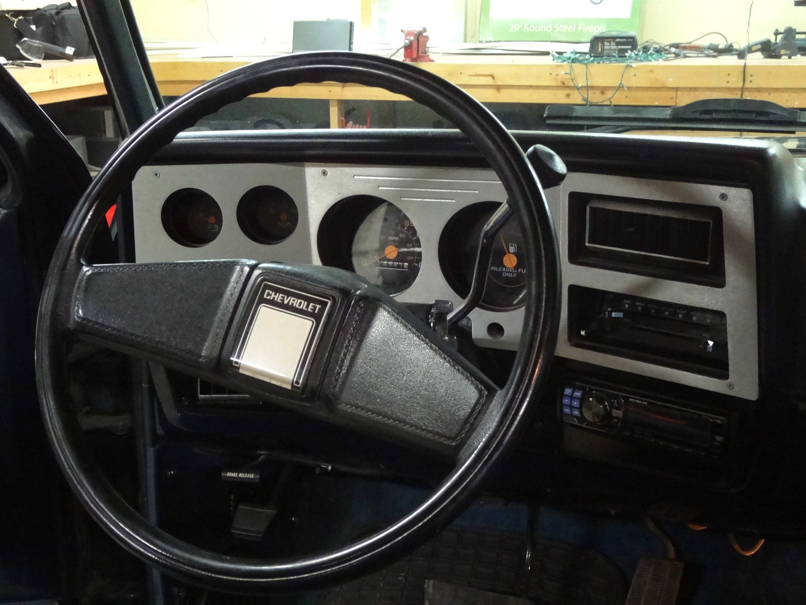 1986 Blue Chevrolet C-10 Standard Cab Pickup
