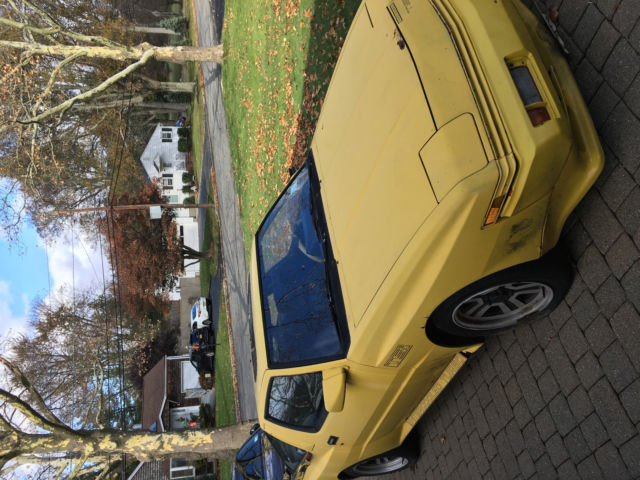 1986 Yellow Chrysler Other Fastback